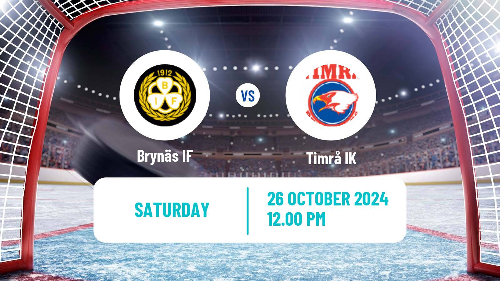 Hockey SHL Brynäs - Timrå