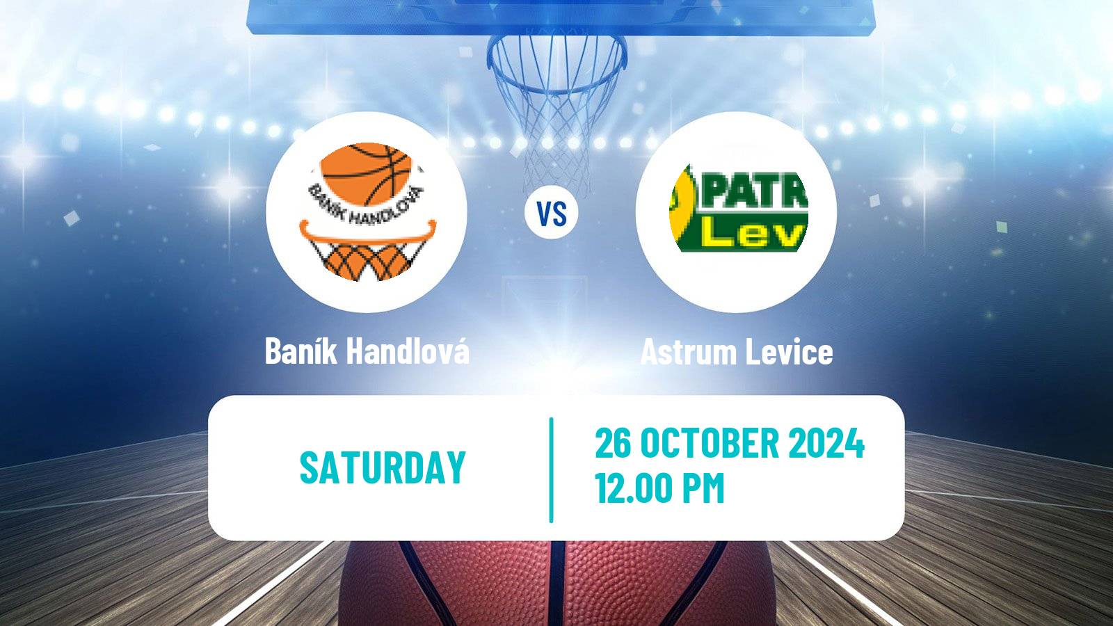 Basketball Slovak Extraliga Basketball Baník Handlová - Astrum Levice