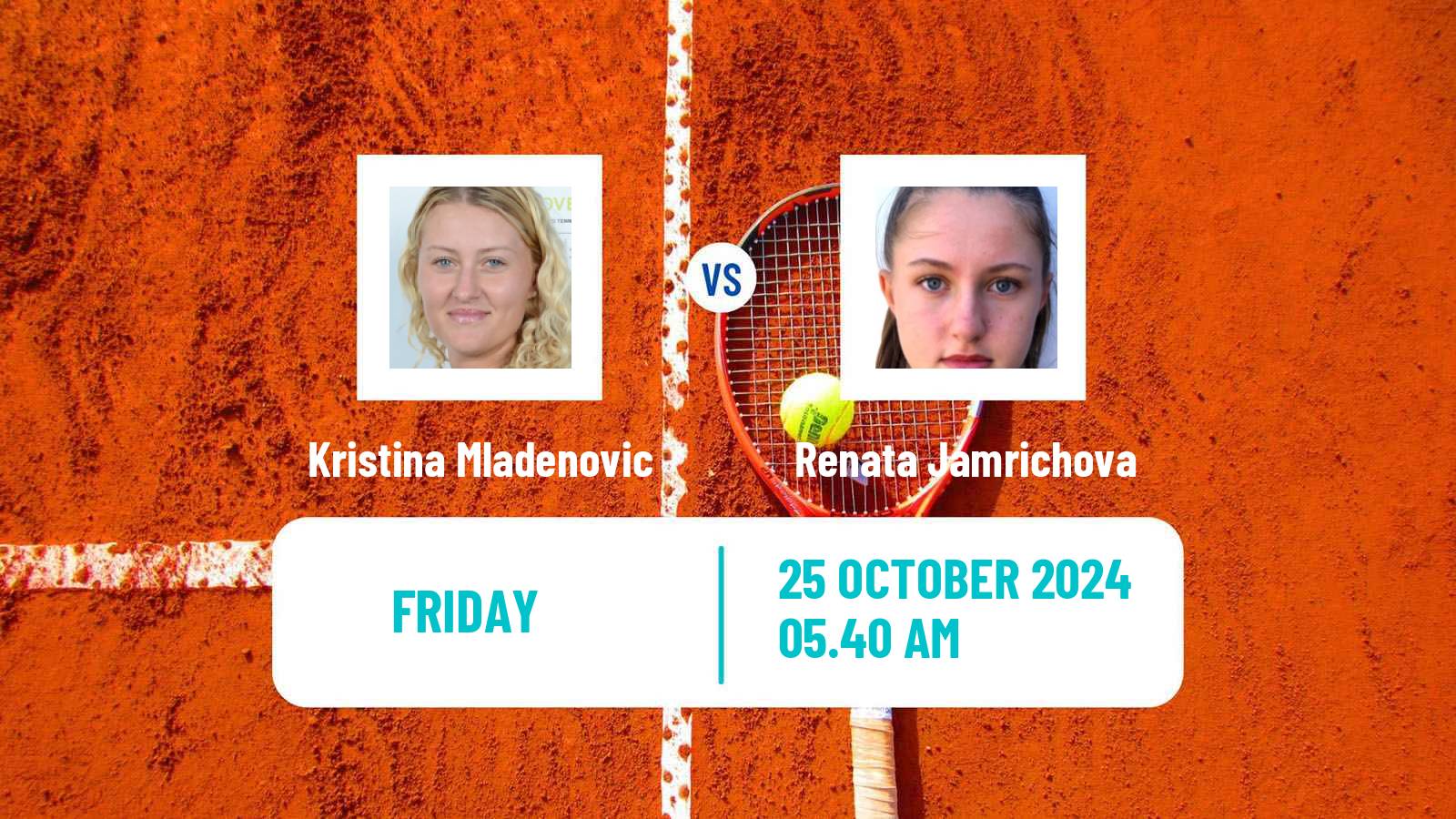 Tennis ITF W100 Les Franqueses Del Valles Women Kristina Mladenovic - Renata Jamrichova