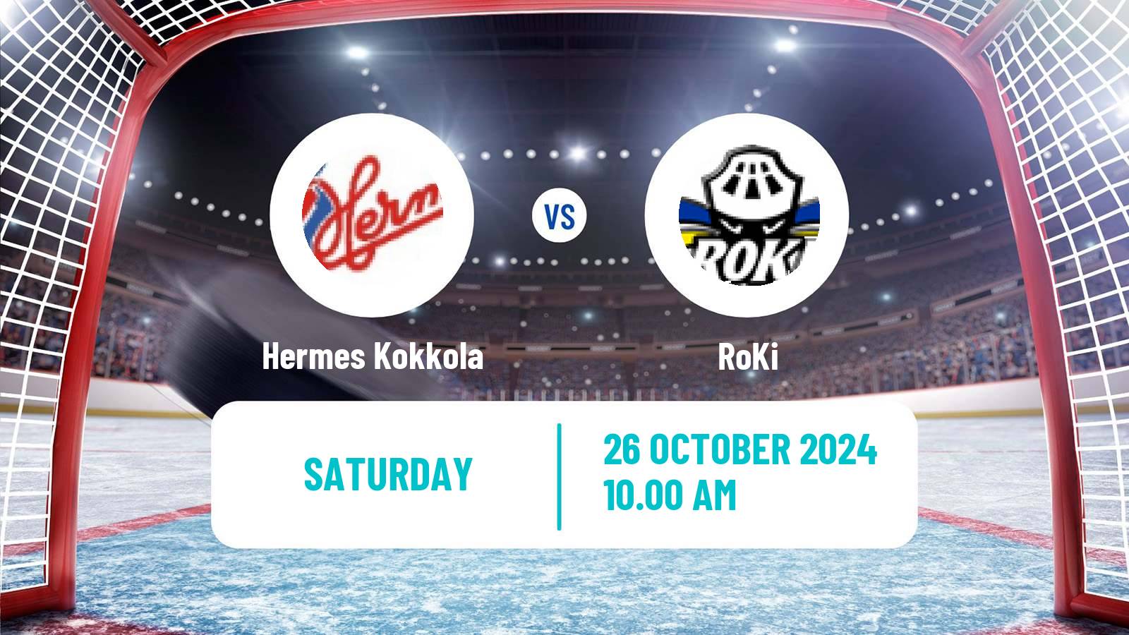 Hockey Finnish Mestis Hermes Kokkola - RoKi