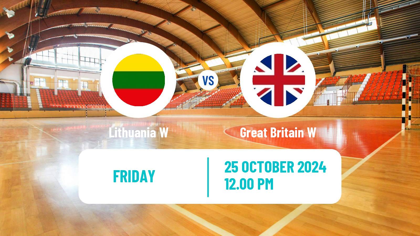 Handball Handball World Championship Women Lithuania W - Great Britain W