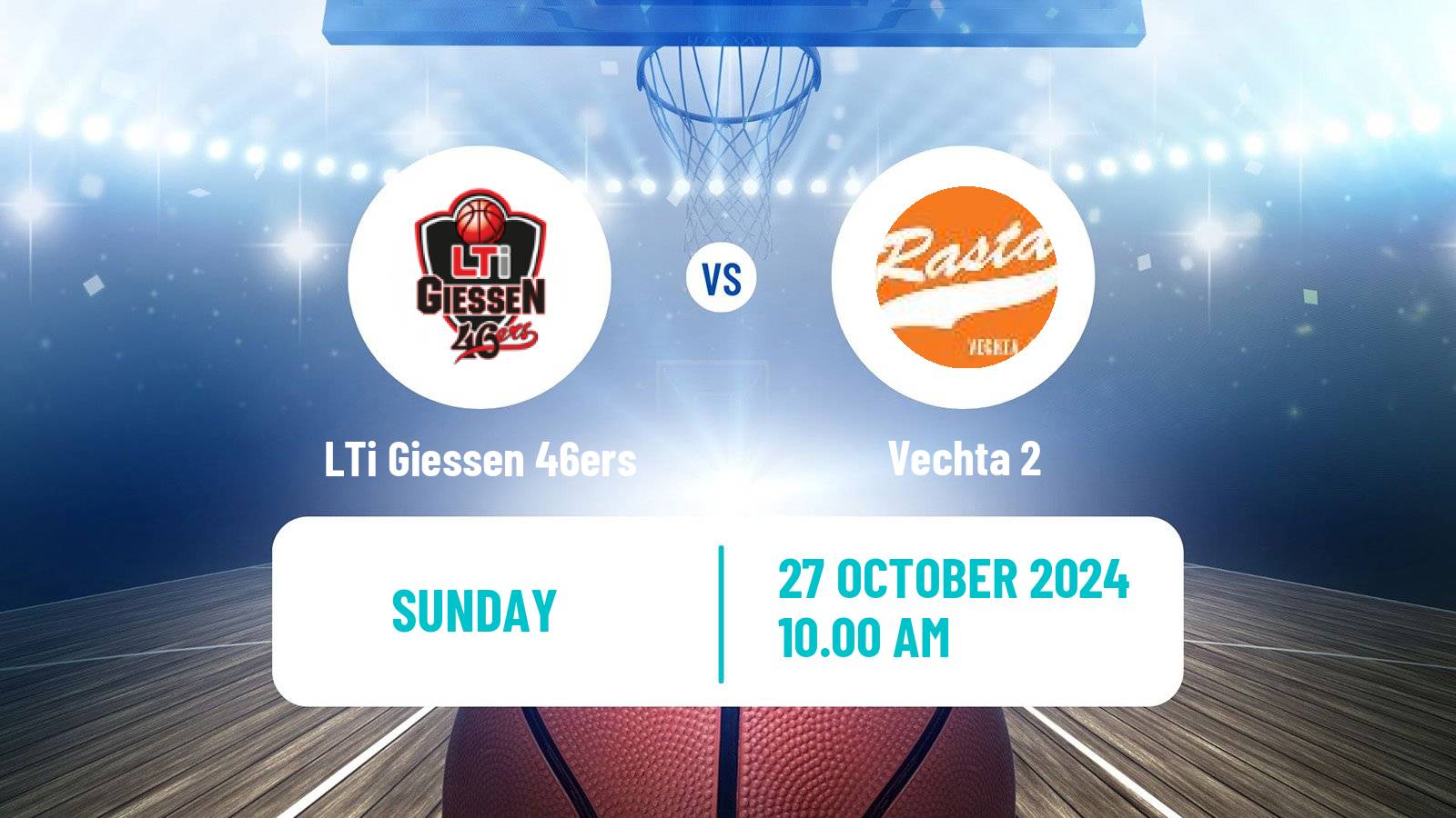 Basketball German Pro A Basketball LTi Giessen 46ers - Vechta 2