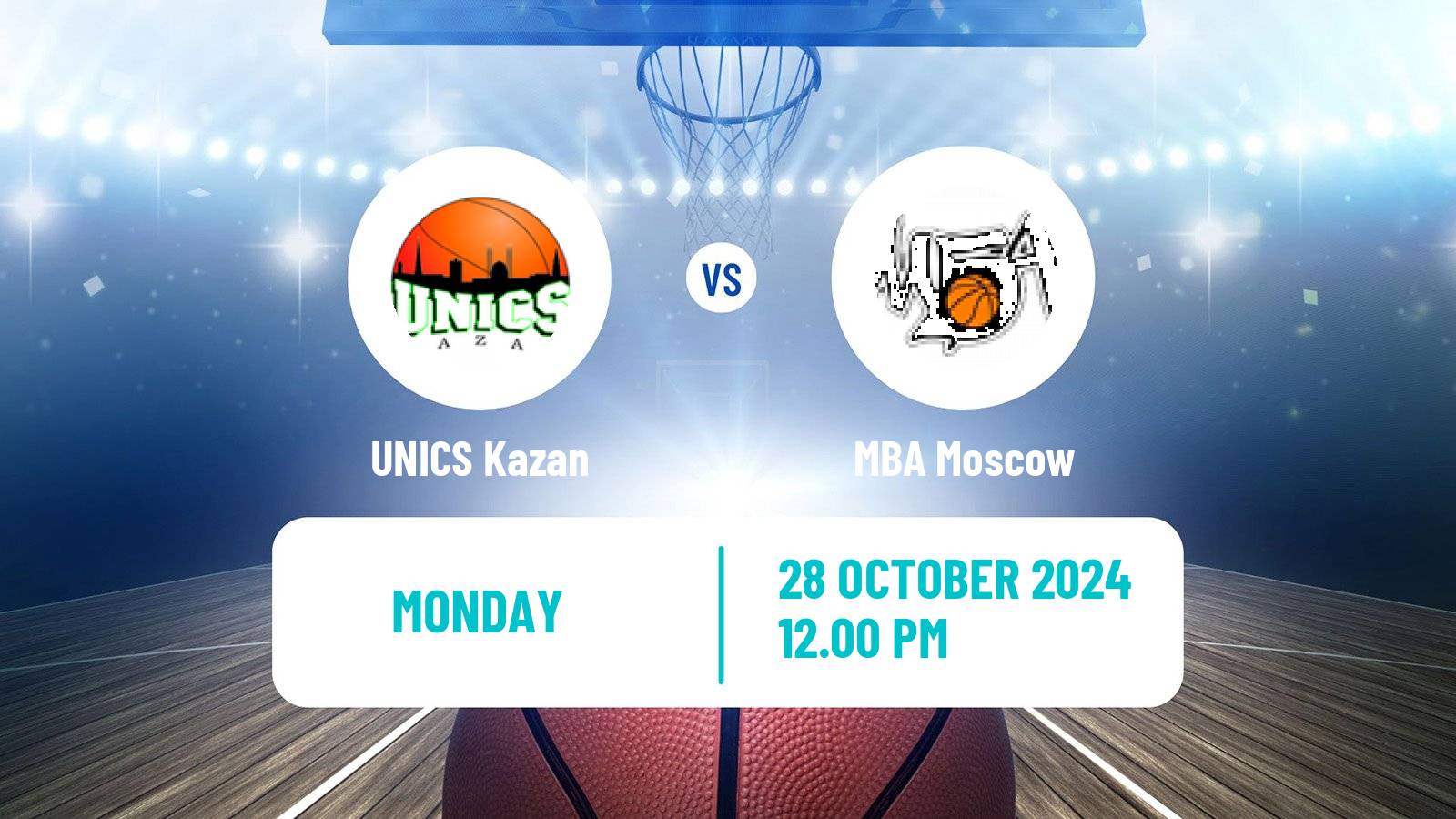 Basketball VTB United League UNICS - MBA Moscow