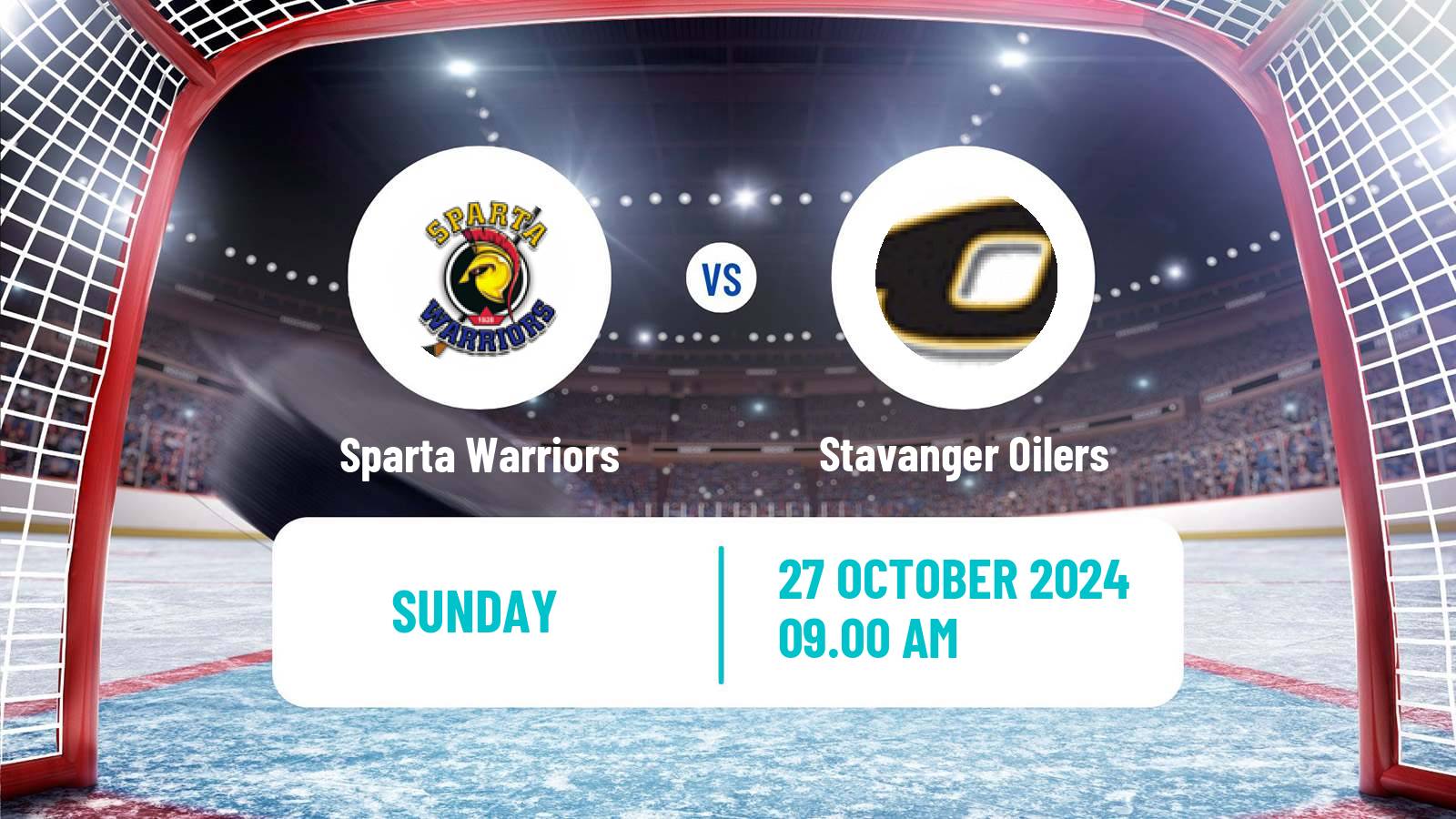 Hockey Norwegian Ligaen Hockey Sparta Warriors - Stavanger Oilers