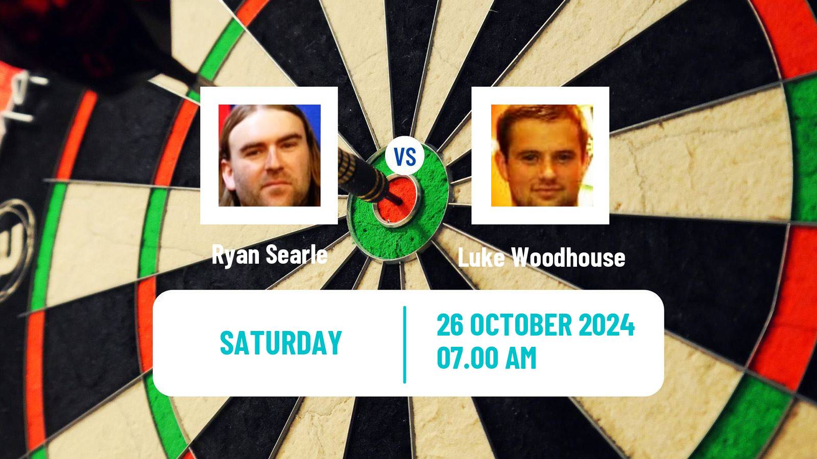 Darts European Championship Ryan Searle - Luke Woodhouse