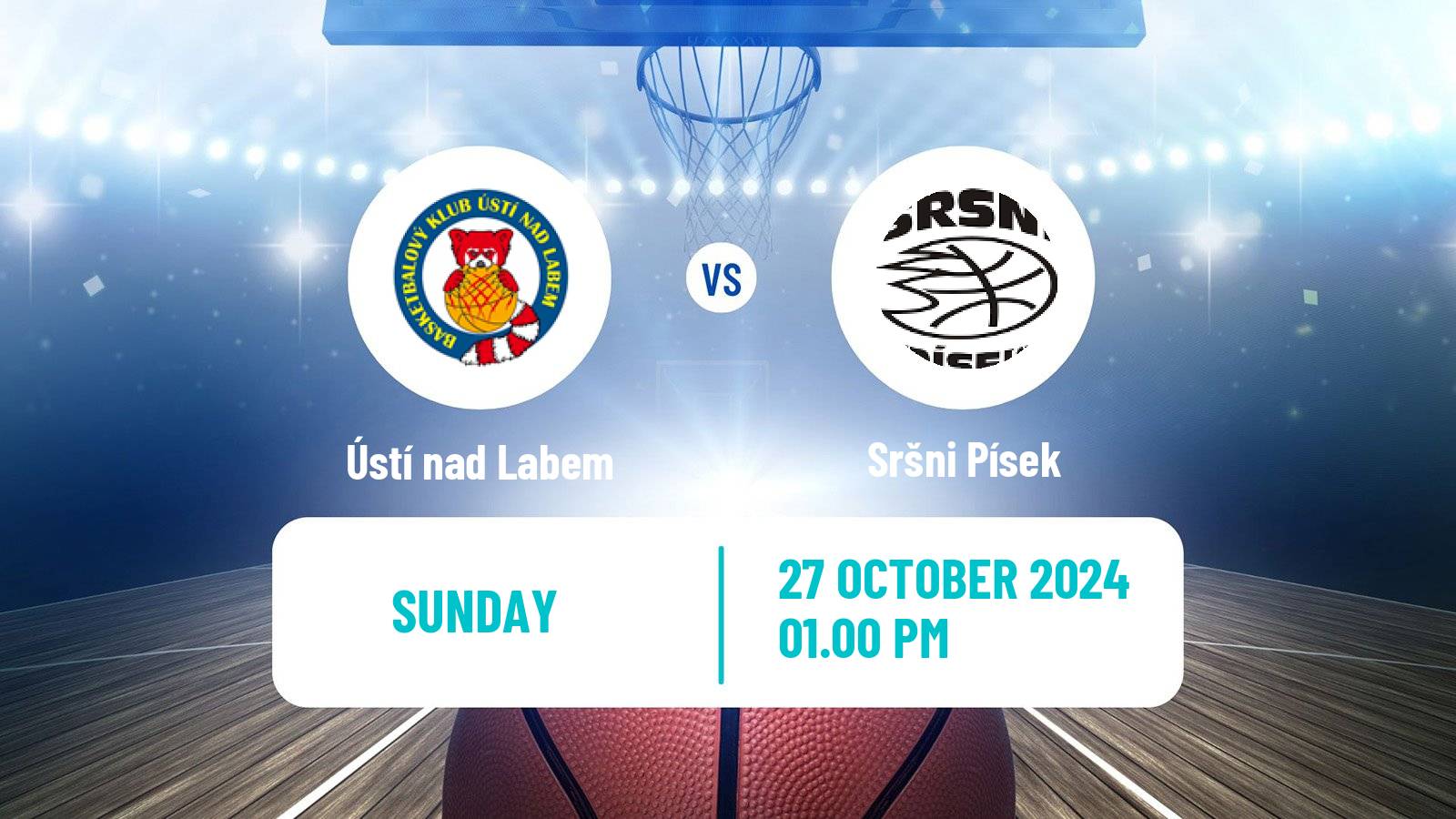 Basketball Czech NBL Ústí nad Labem - Sršni Písek