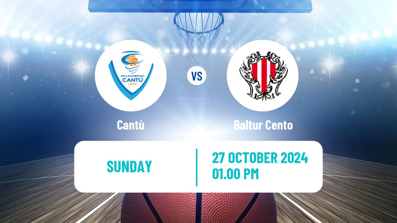 Basketball Italian Serie A2 Basketball Cantù - Baltur Cento