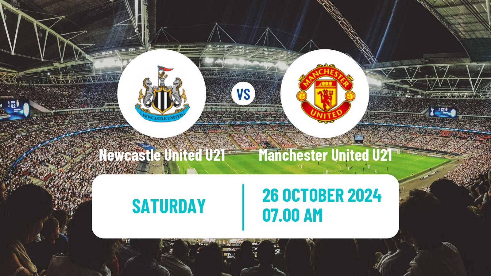 Soccer English Premier League 2 Newcastle United U21 - Manchester United U21