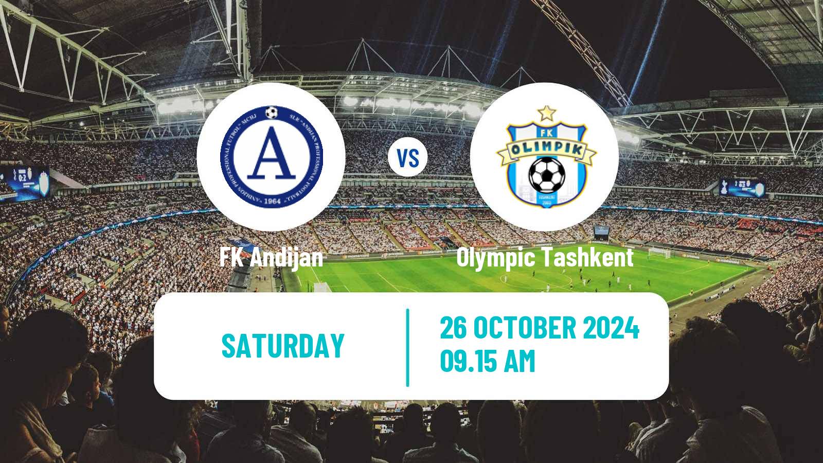 Soccer Uzbek League Andijan - Olympic Tashkent