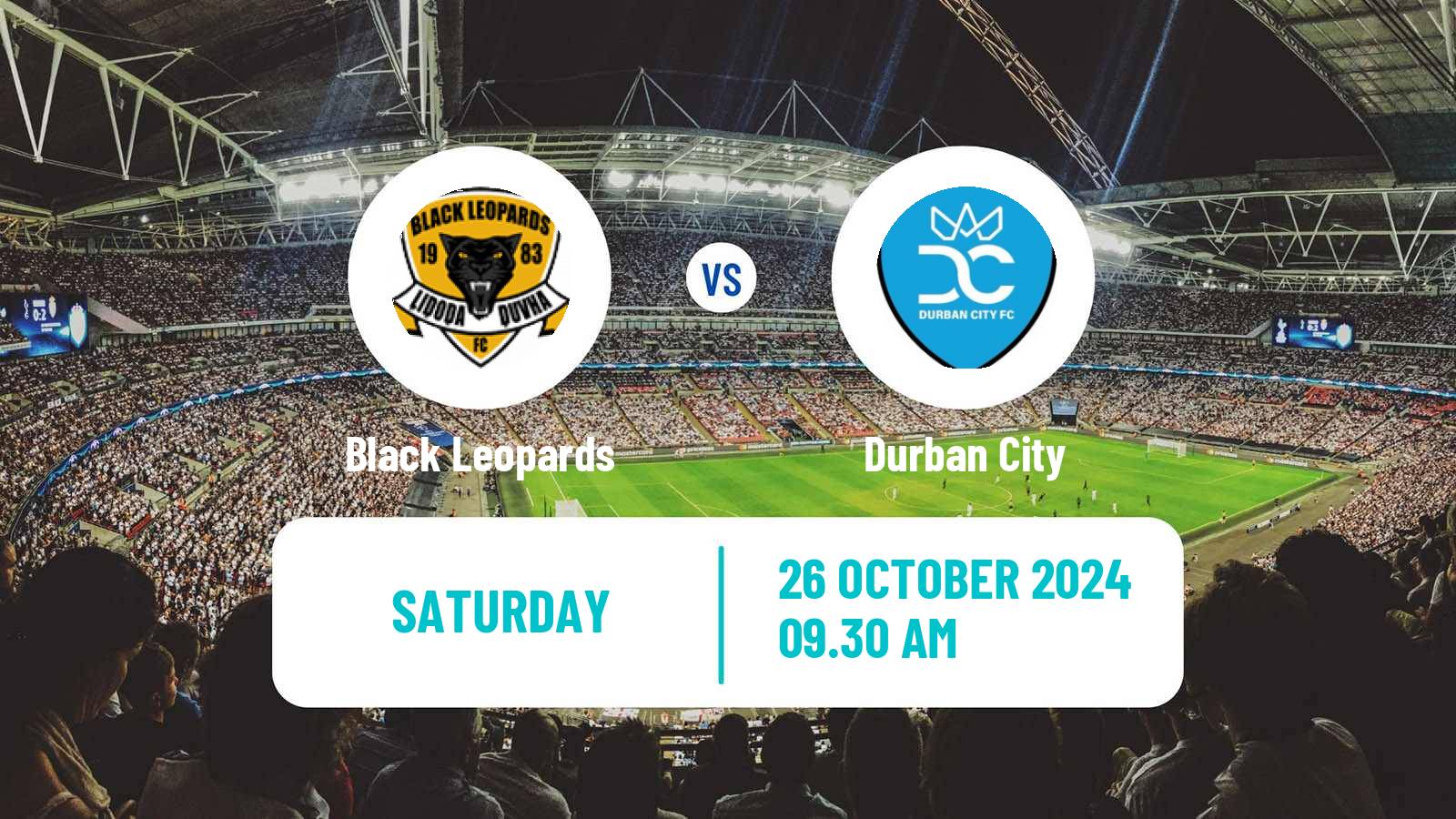 Soccer South African First Division Black Leopards - Durban City