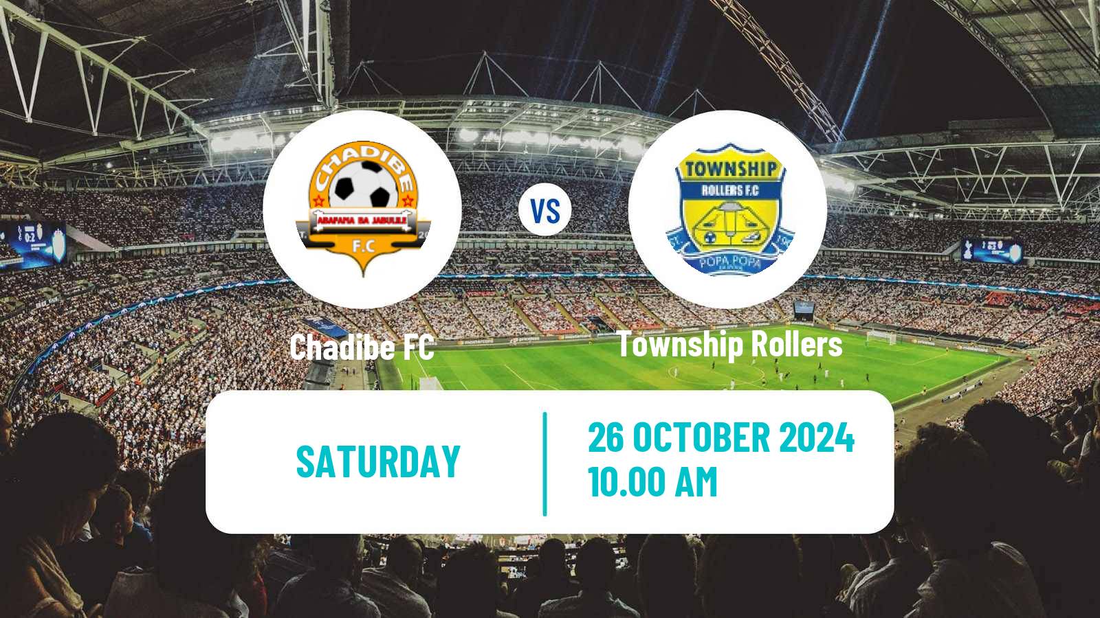 Soccer Botswana Premier League Chadibe - Township Rollers