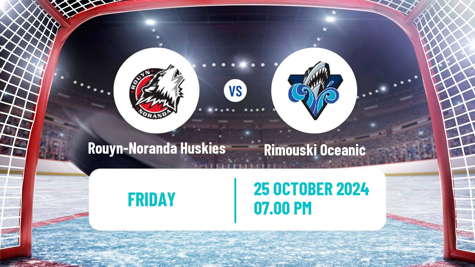 Hockey QMJHL Rouyn-Noranda Huskies - Rimouski Oceanic