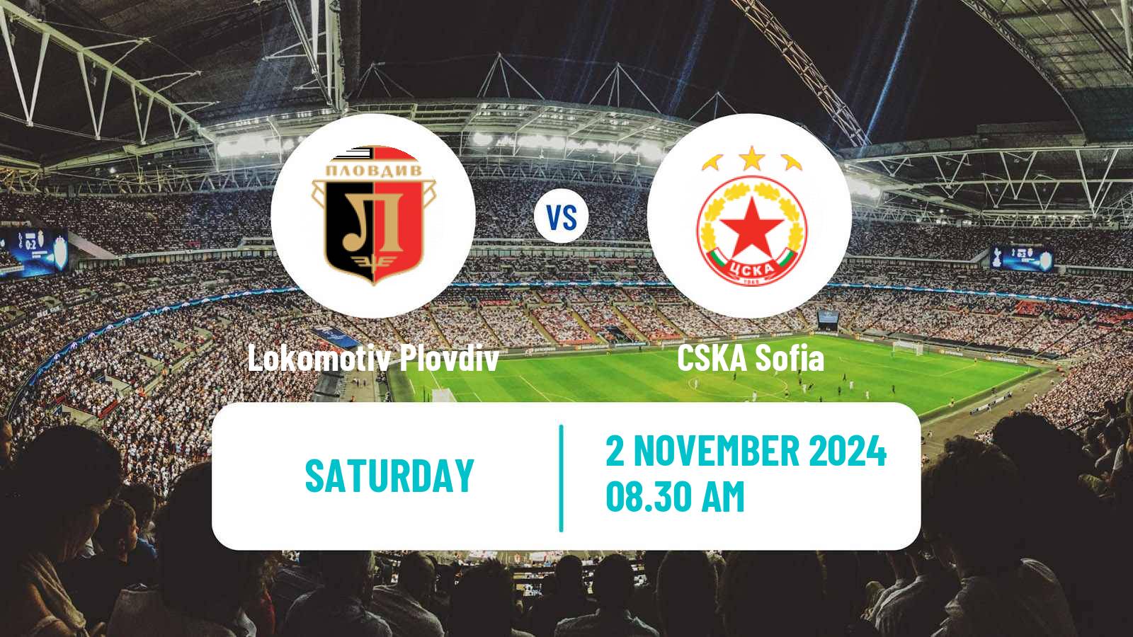 Soccer Bulgarian Parva Liga Lokomotiv Plovdiv - CSKA Sofia