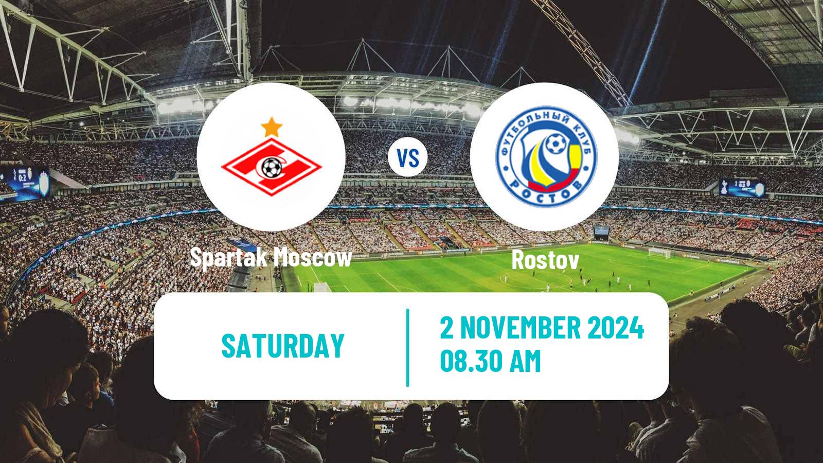 Soccer Russian Supreme Division Women Spartak Moscow - Rostov