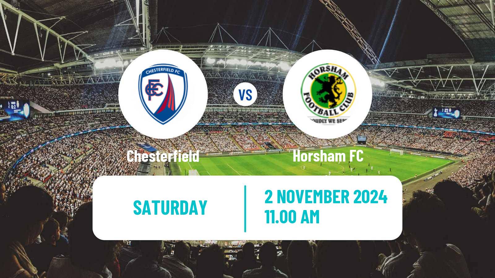 Soccer English FA Cup Chesterfield - Horsham