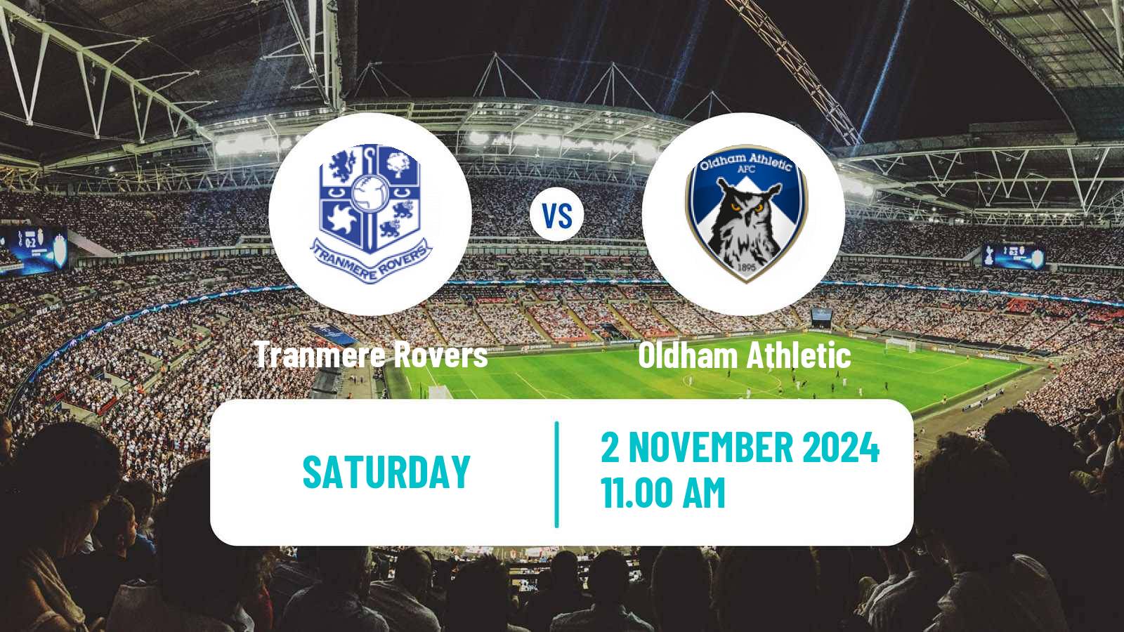 Soccer English FA Cup Tranmere Rovers - Oldham Athletic