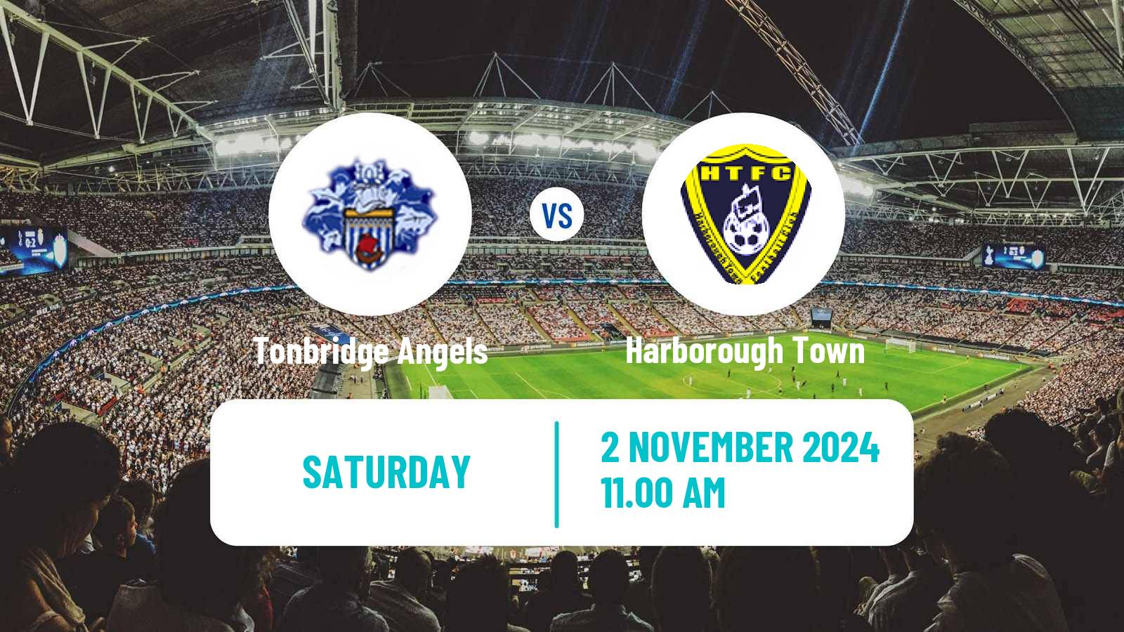 Soccer English FA Cup Tonbridge Angels - Harborough Town