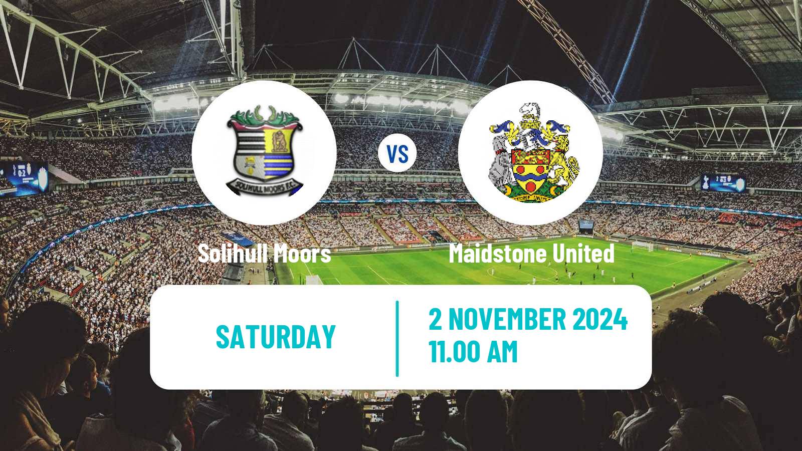 Soccer English FA Cup Solihull Moors - Maidstone United