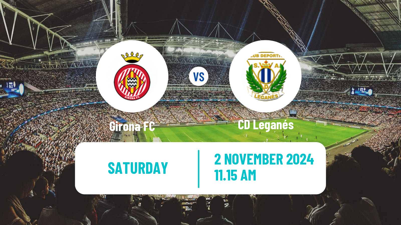 Soccer Spanish LaLiga Girona - Leganés