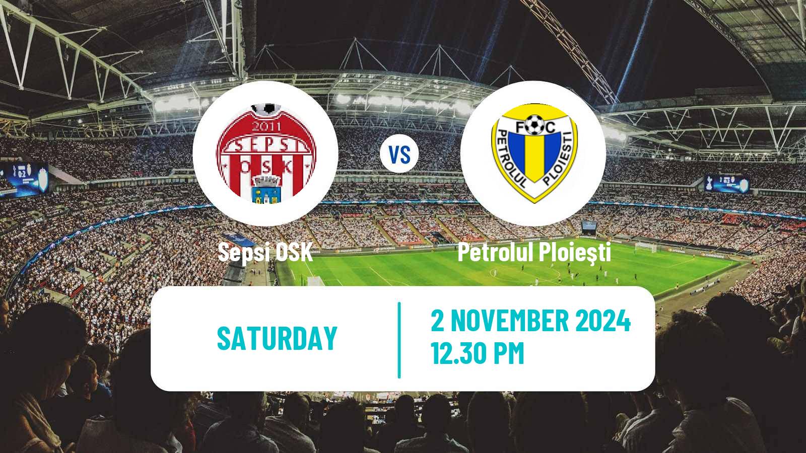 Soccer Romanian Liga 1 Sepsi OSK - Petrolul Ploieşti