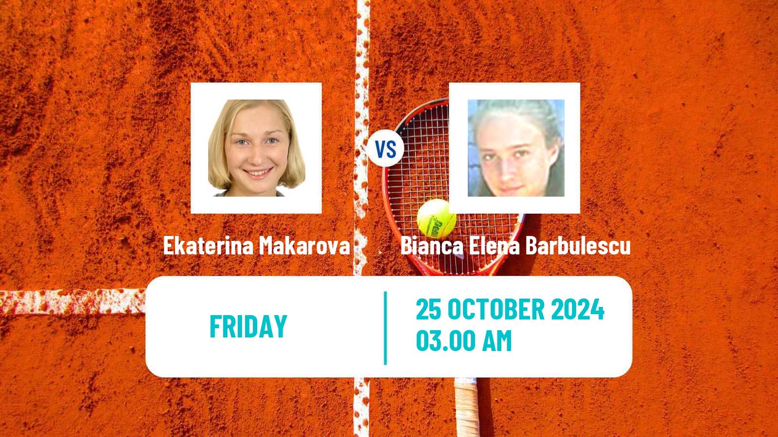 Tennis ITF W35 Heraklion 2 Women Ekaterina Makarova - Bianca Elena Barbulescu