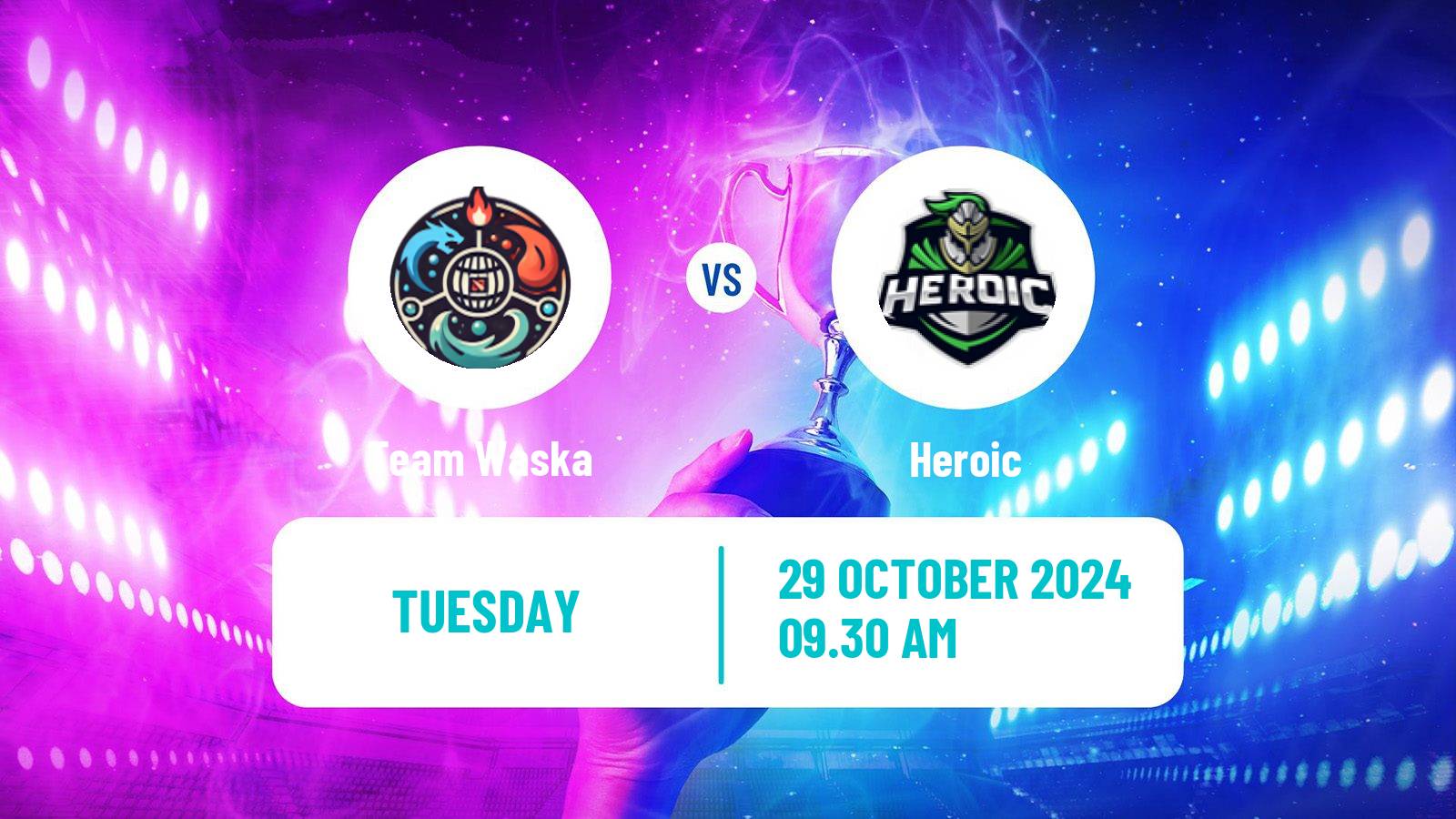 Esports Dota 2 Dreamleague Season 24 Team Waska - Heroic