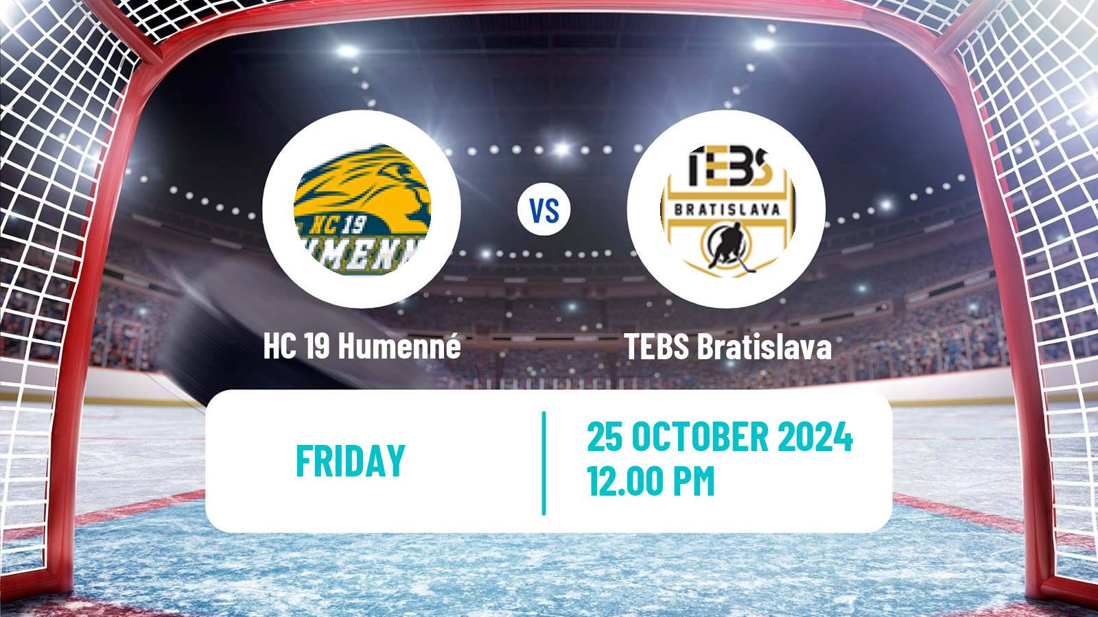 Hockey Slovak 1 Liga Hockey HC 19 Humenné - TEBS Bratislava