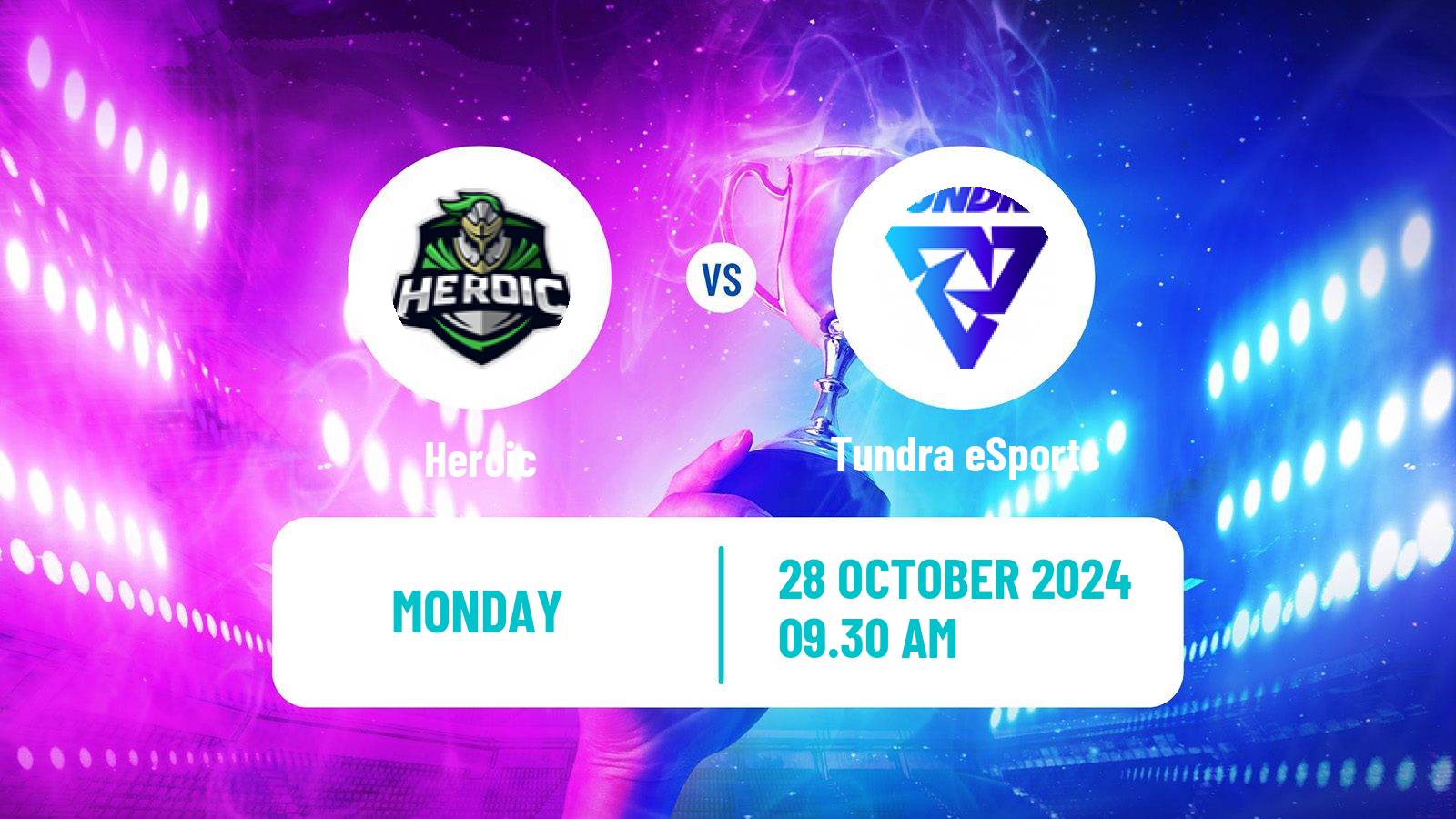 Esports Dota 2 Dreamleague Season 24 Heroic - Tundra eSports