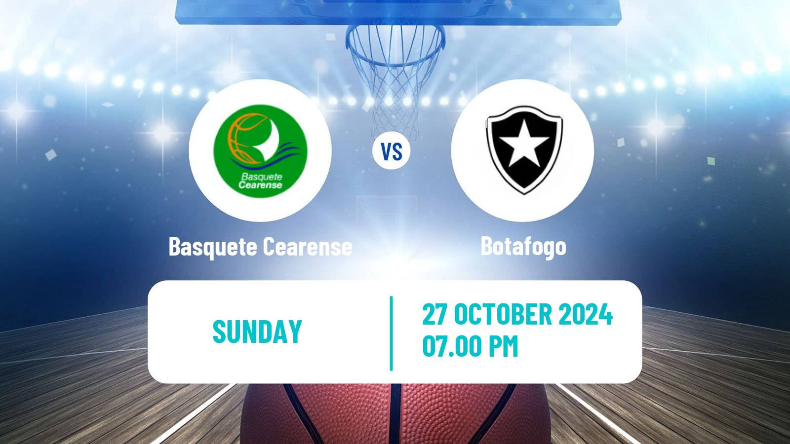 Basketball Brazilian NBB Basquete Cearense - Botafogo