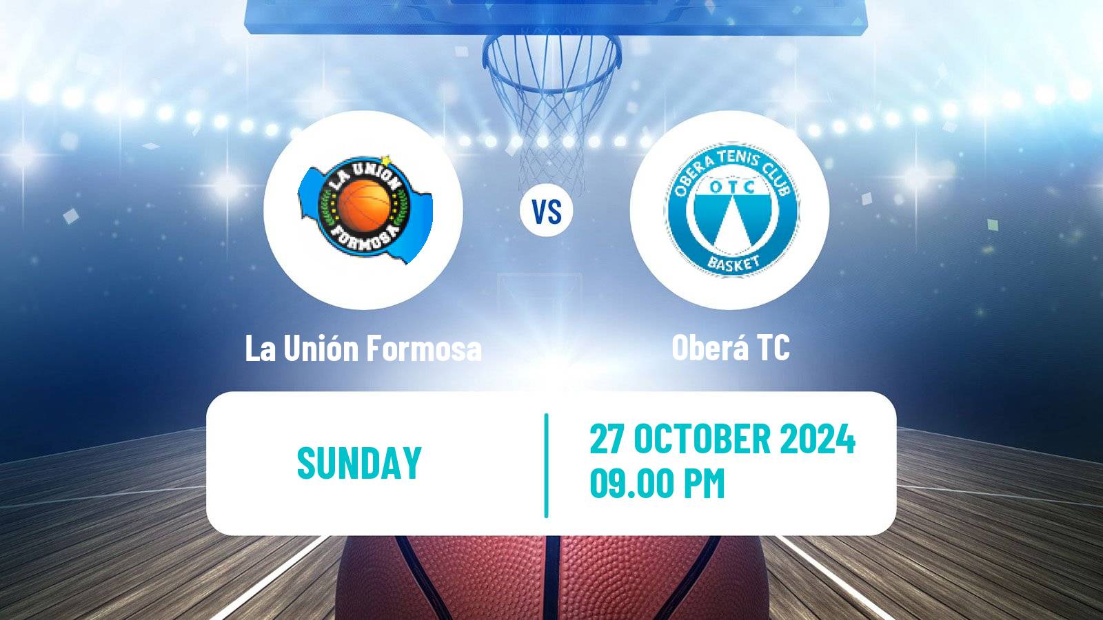 Basketball Argentinian LNB La Unión Formosa - Oberá TC