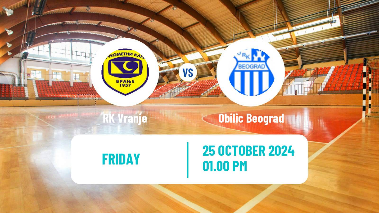 Handball Serbian Superliga Handball Vranje - Obilic Beograd