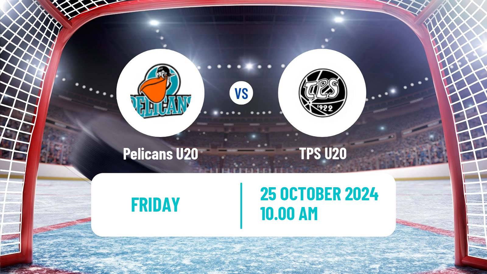 Hockey Finnish SM-sarja U20 Pelicans U20 - TPS U20