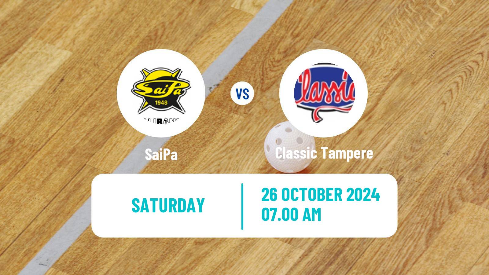 Floorball Finnish F-Liiga Women SaiPa - Classic Tampere