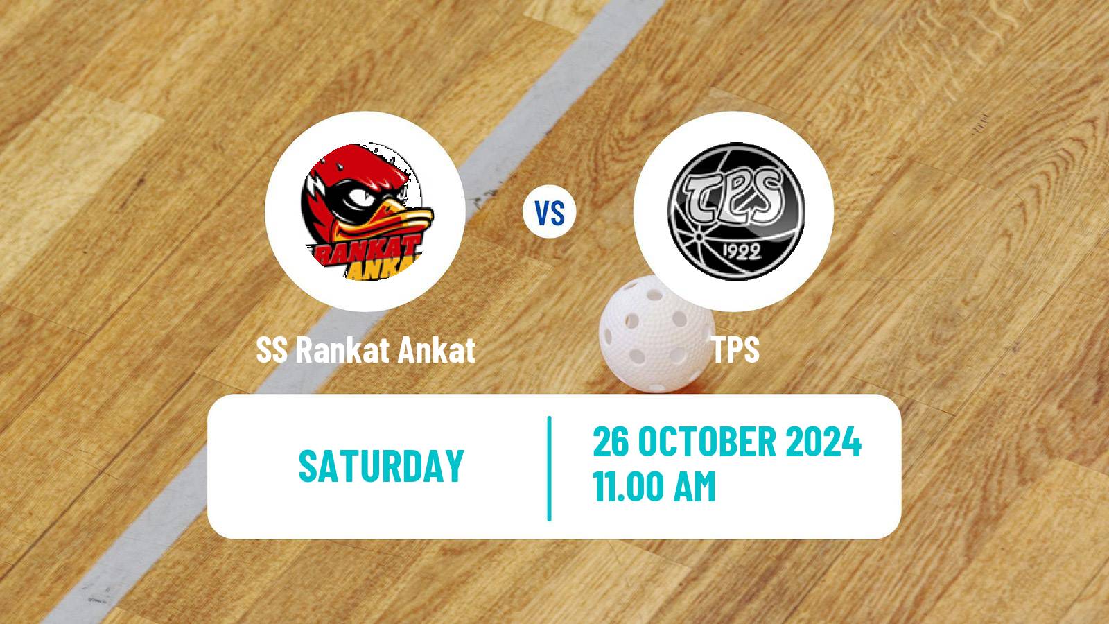 Floorball Finnish F-Liiga Women SS Rankat Ankat - TPS