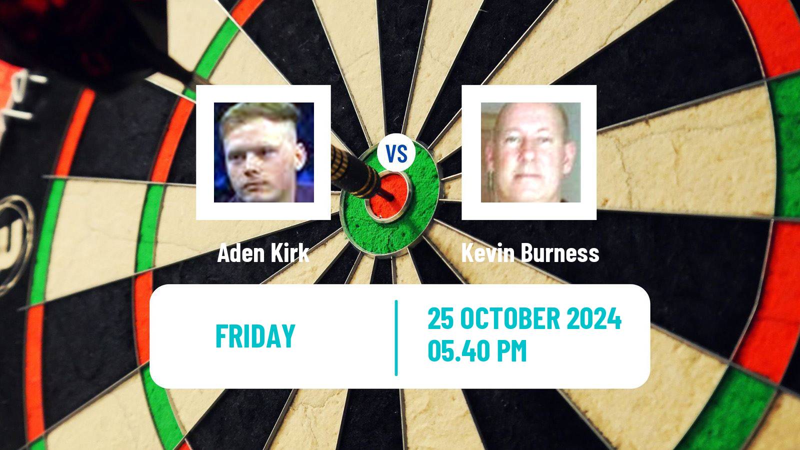 Darts Modus Super Series Aden Kirk - Kevin Burness