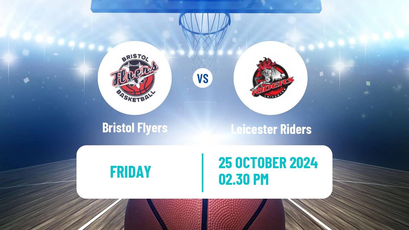 Basketball British Basketball League Trophy Bristol Flyers - Leicester Riders