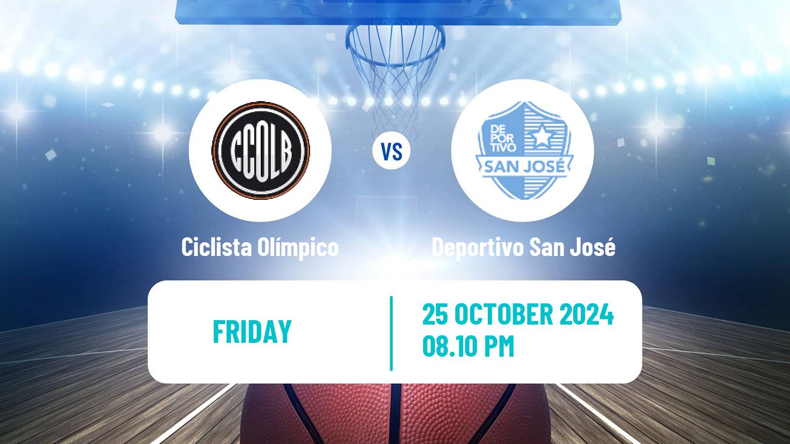 Basketball Basketball South American League Ciclista Olímpico - Deportivo San José