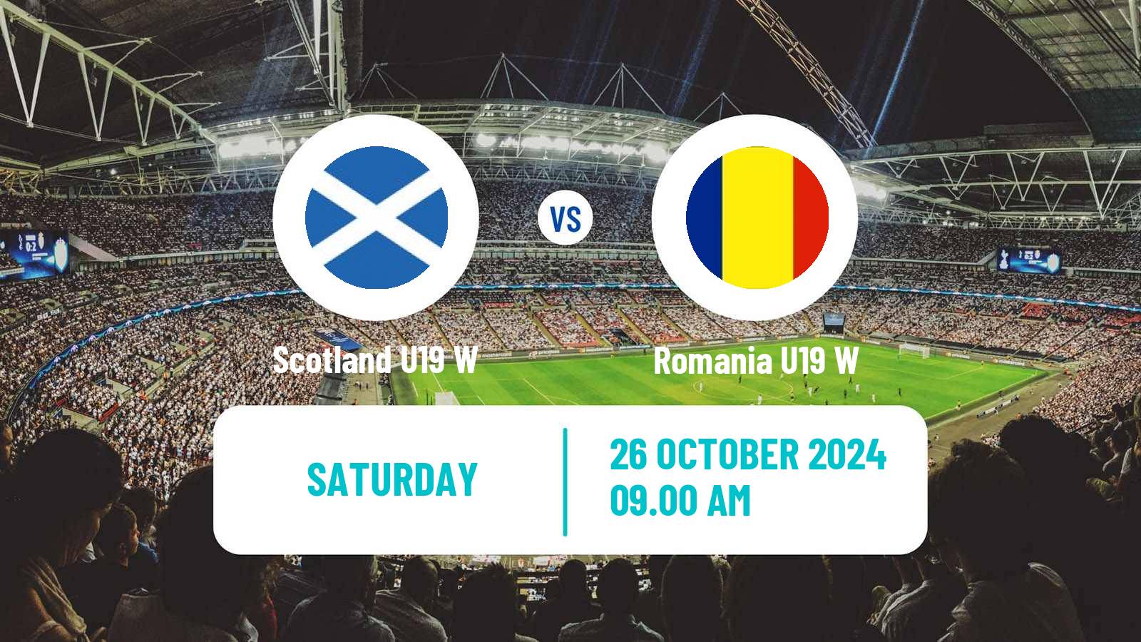 Soccer Friendly International Women Scotland U19 W - Romania U19 W