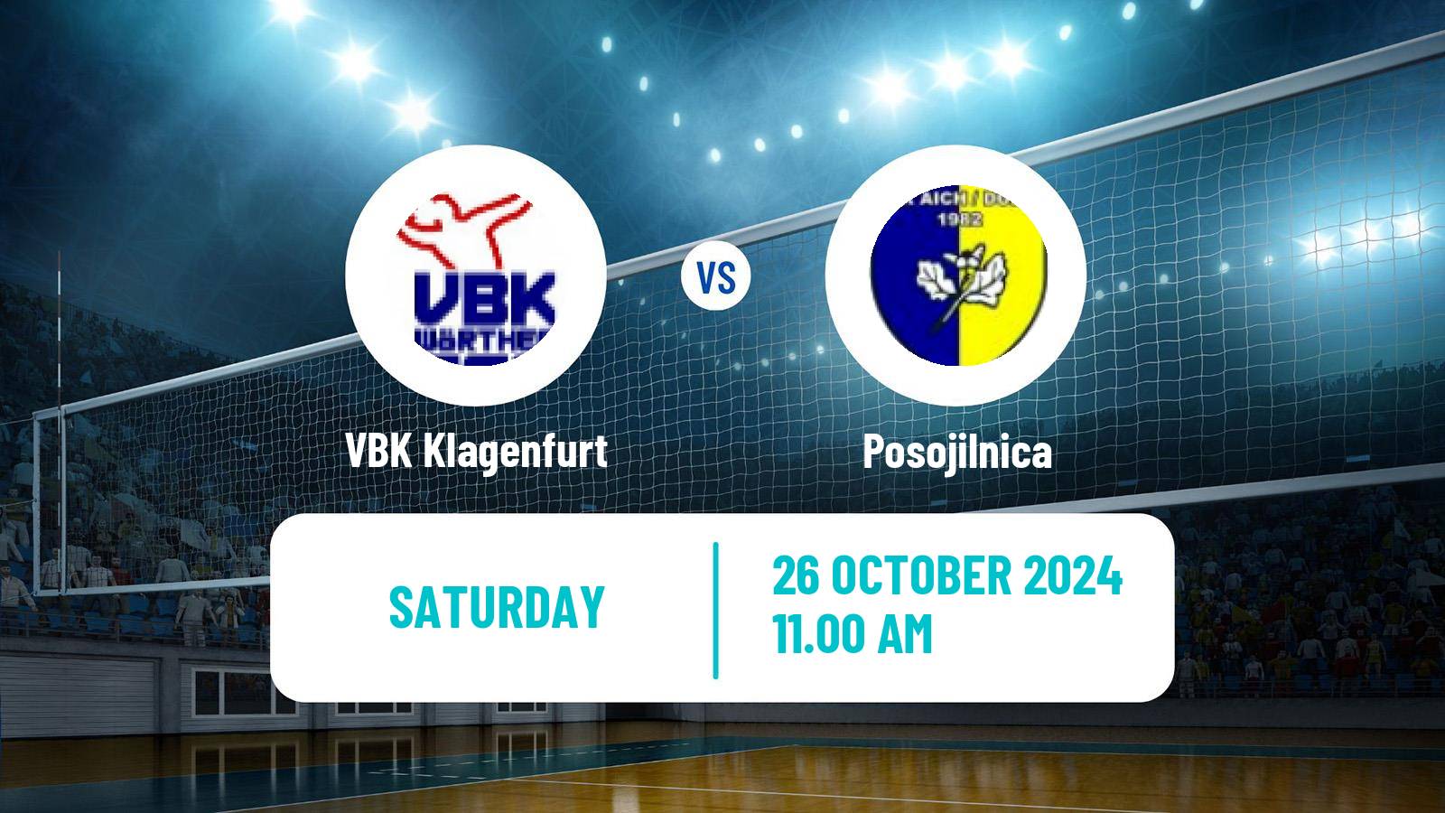 Volleyball Austrian Volley League VBK Klagenfurt - Posojilnica