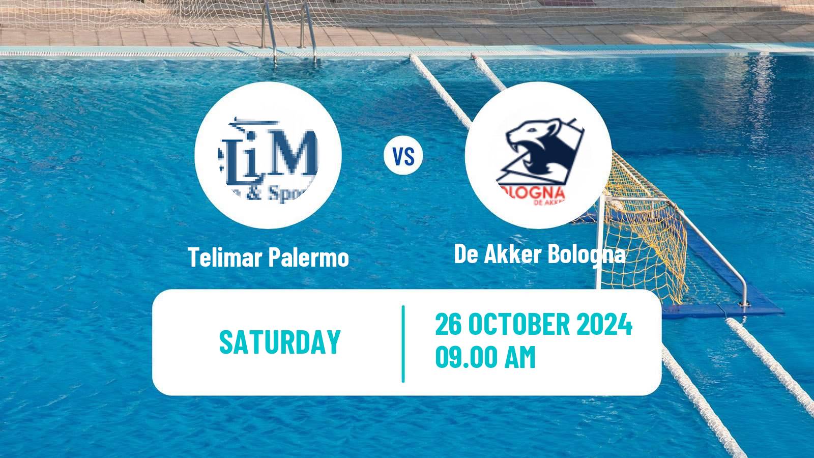 Water polo Italian A1 Water Polo Telimar Palermo - De Akker Bologna