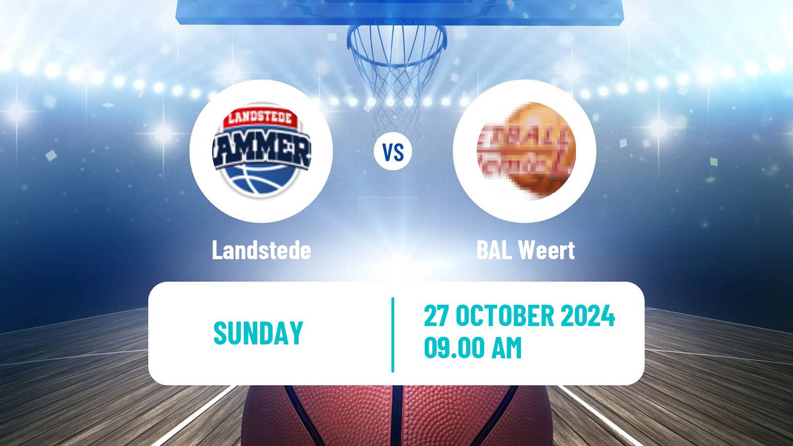 Basketball BNXT League Landstede - BAL Weert