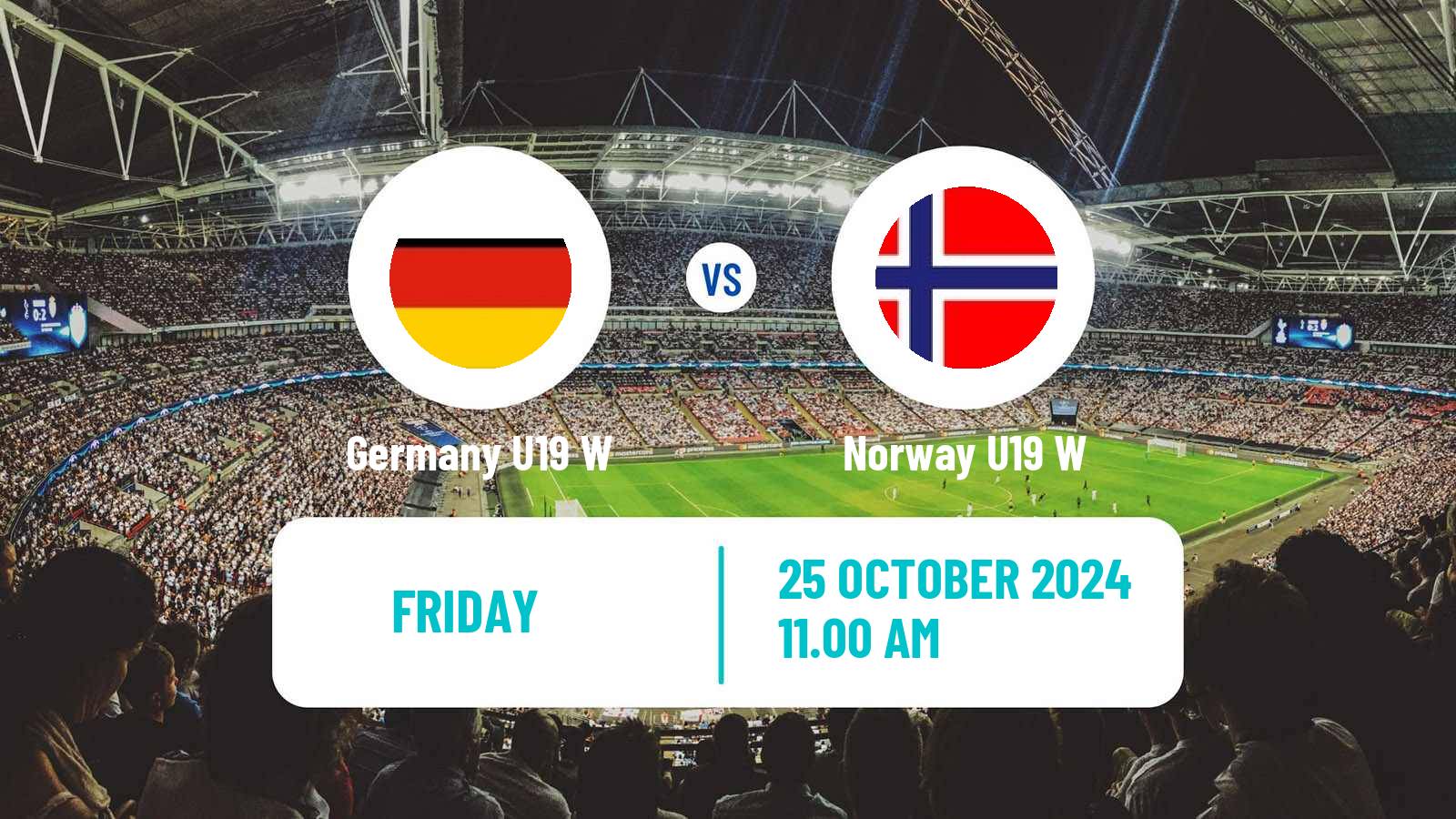 Soccer Friendly International Women Germany U19 W - Norway U19 W