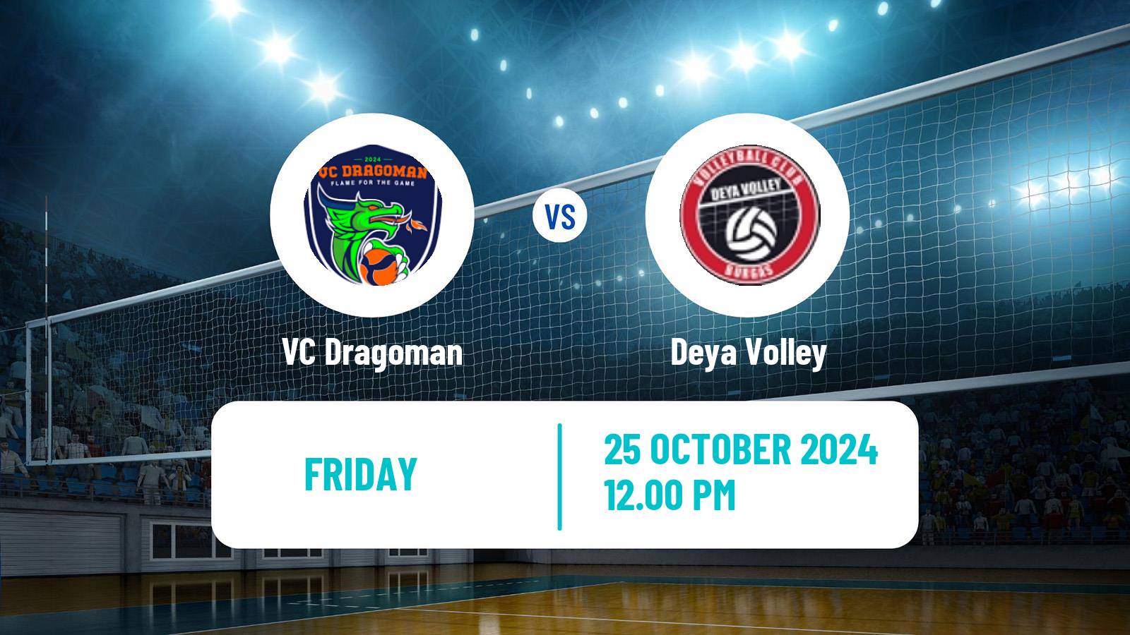 Volleyball Bulgarian SuperLiga Volleyball Women Dragoman - Deya Volley