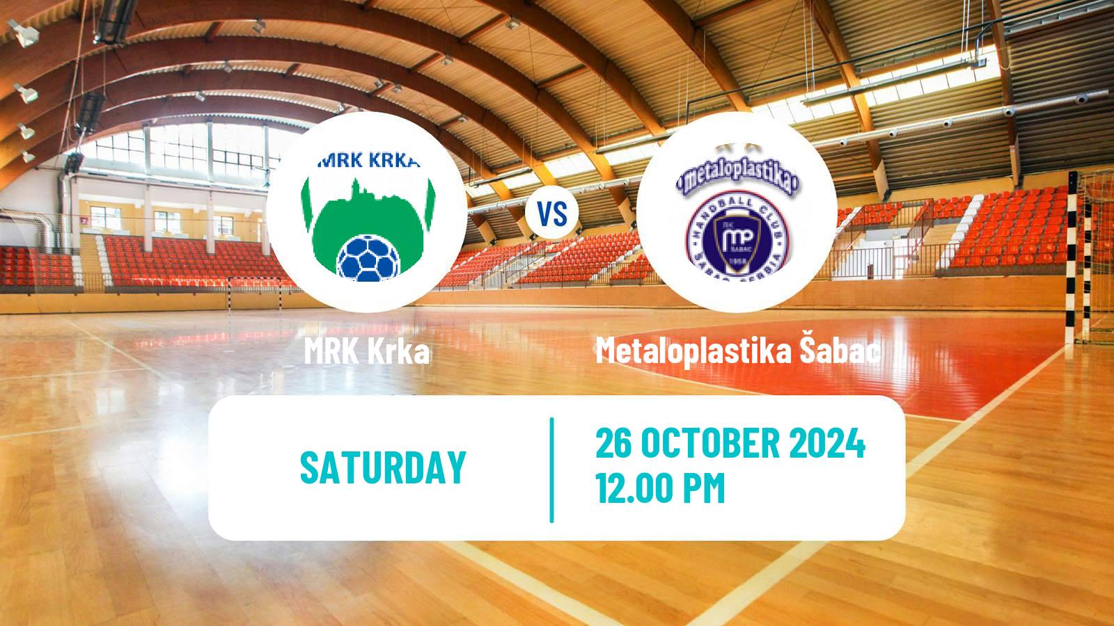 Handball EHF European Cup Krka - Metaloplastika Šabac