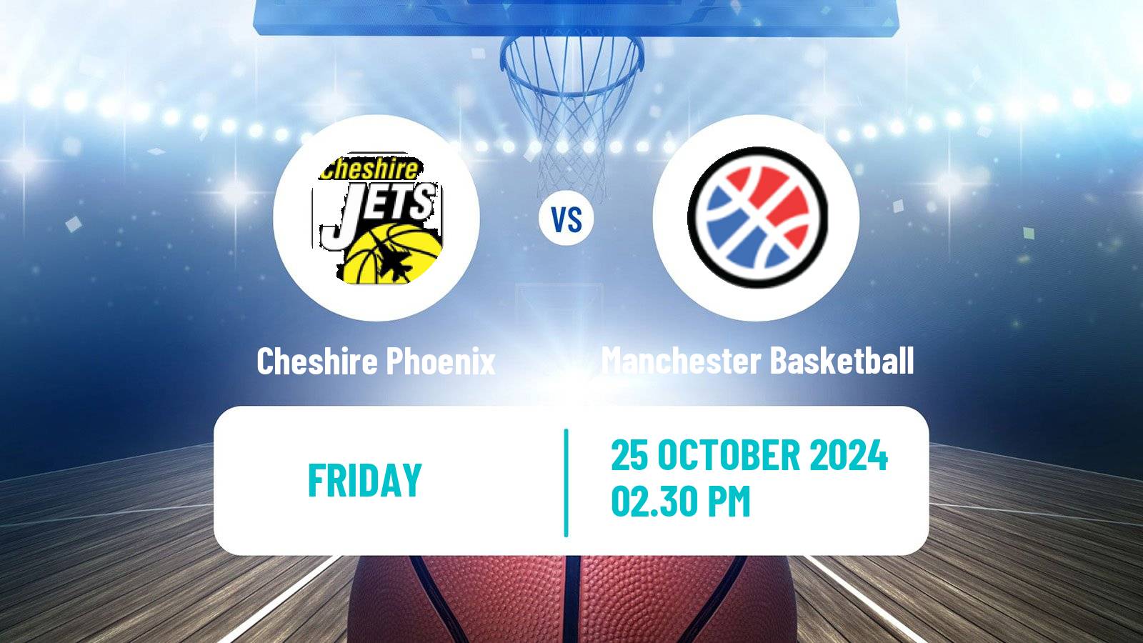 Basketball British Basketball League Trophy Cheshire Phoenix - Manchester Basketball