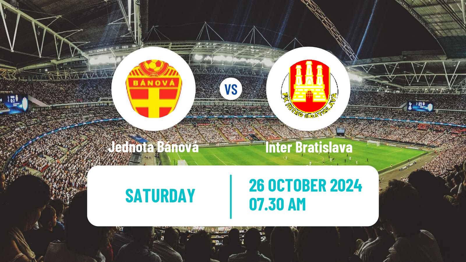 Soccer Slovak 3 Liga West Jednota Bánová - Inter Bratislava