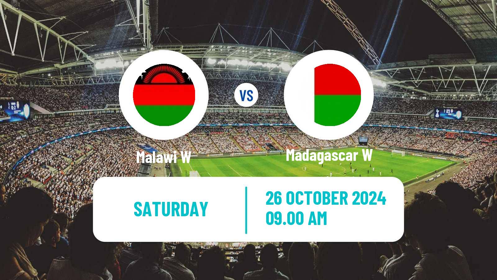 Soccer COSAFA Cup Women Malawi W - Madagascar W