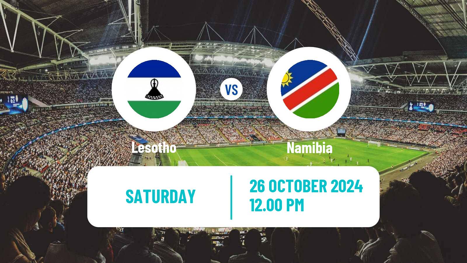 Soccer African Nations Championship Lesotho - Namibia