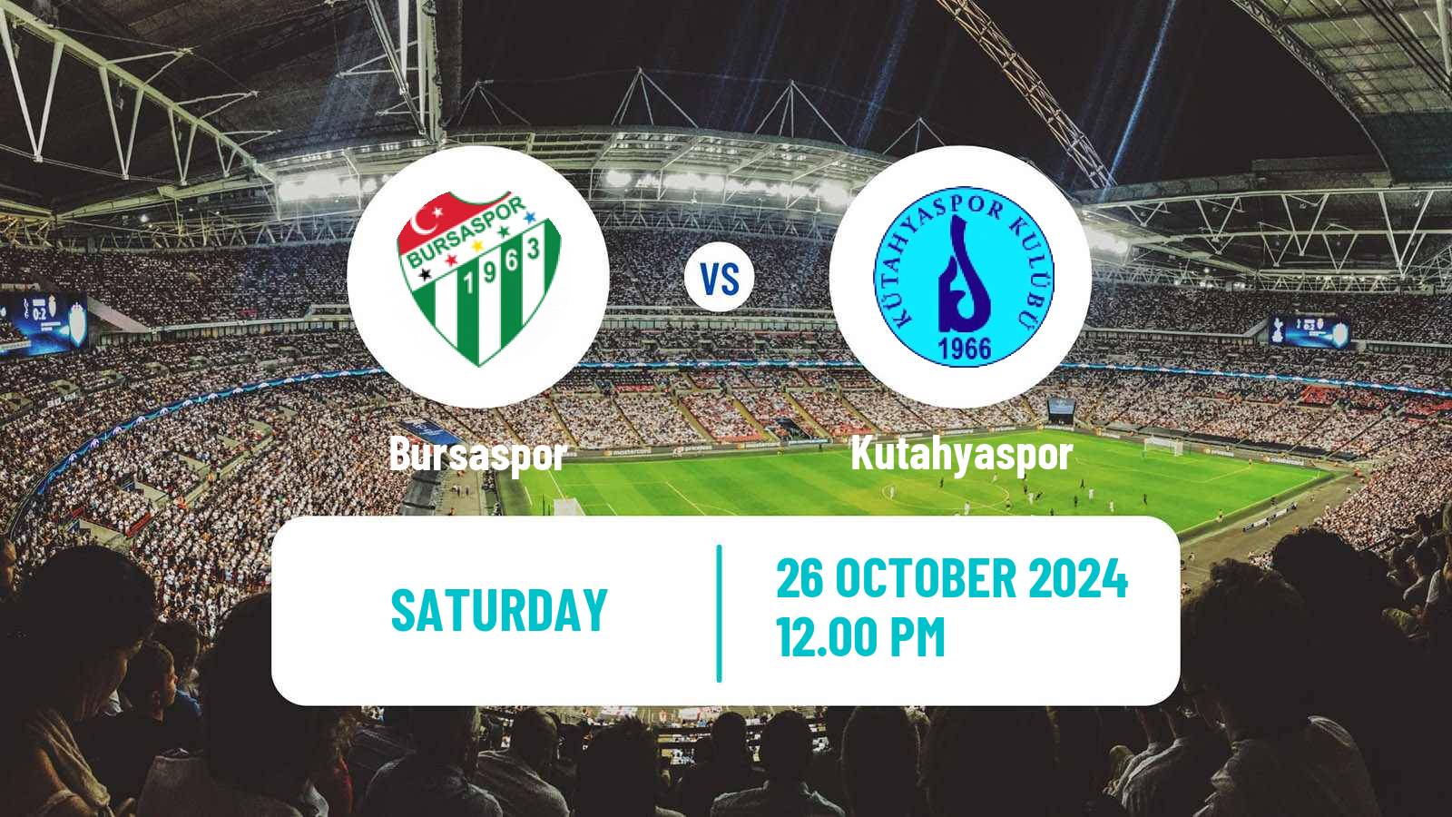 Soccer Turkish 3 Lig Group 1 Bursaspor - Kutahyaspor