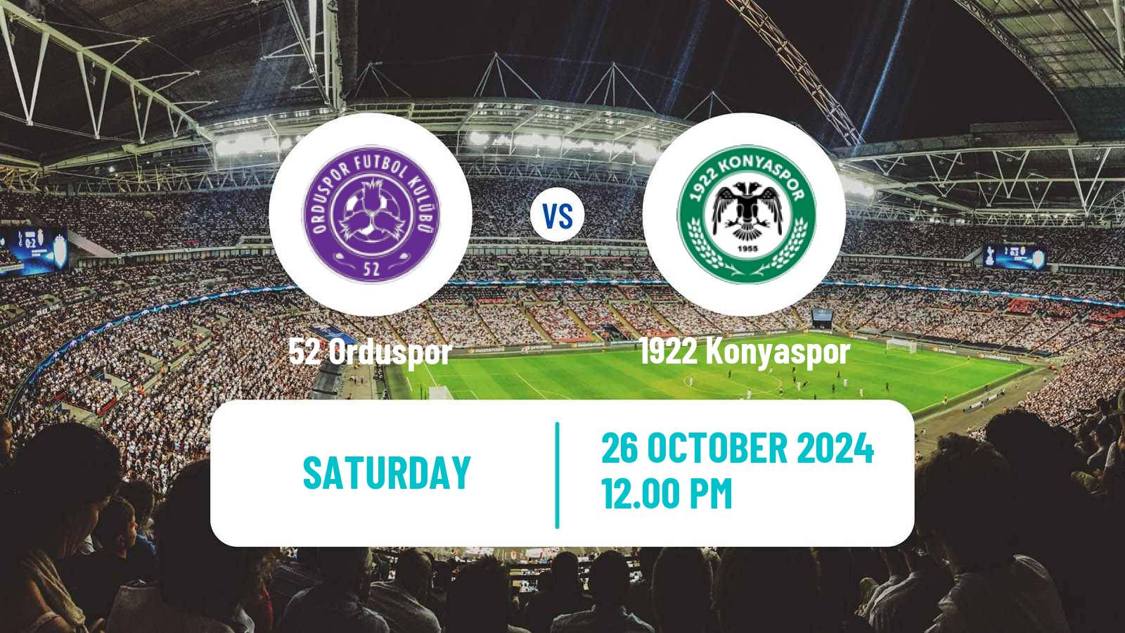 Soccer Turkish 3 Lig Group 3 52 Orduspor - 1922 Konyaspor